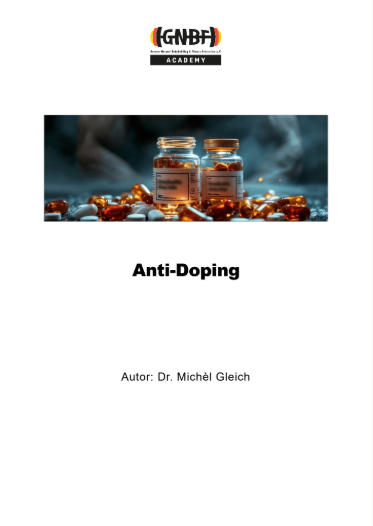 Titelseite des Lehrbriefs für Anti-Doping
