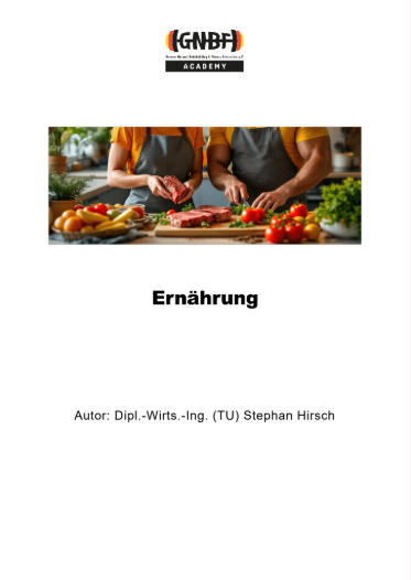 Titelseite des Lehrbriefs für Ernährung